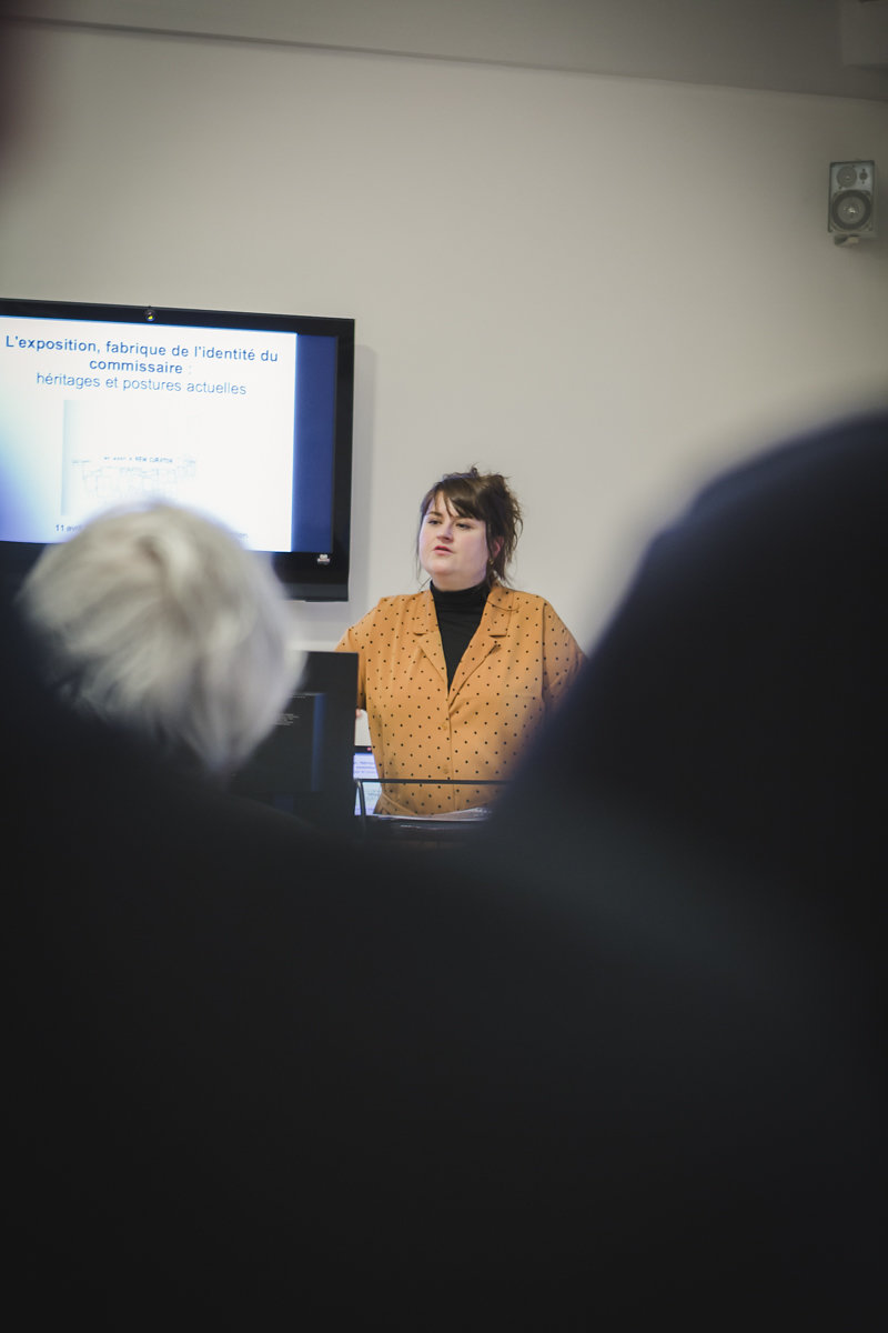 Souvenirs de la conférence de Marianne Derrien chez Médiaffiche - Photo par Elise Ortiou-Campion