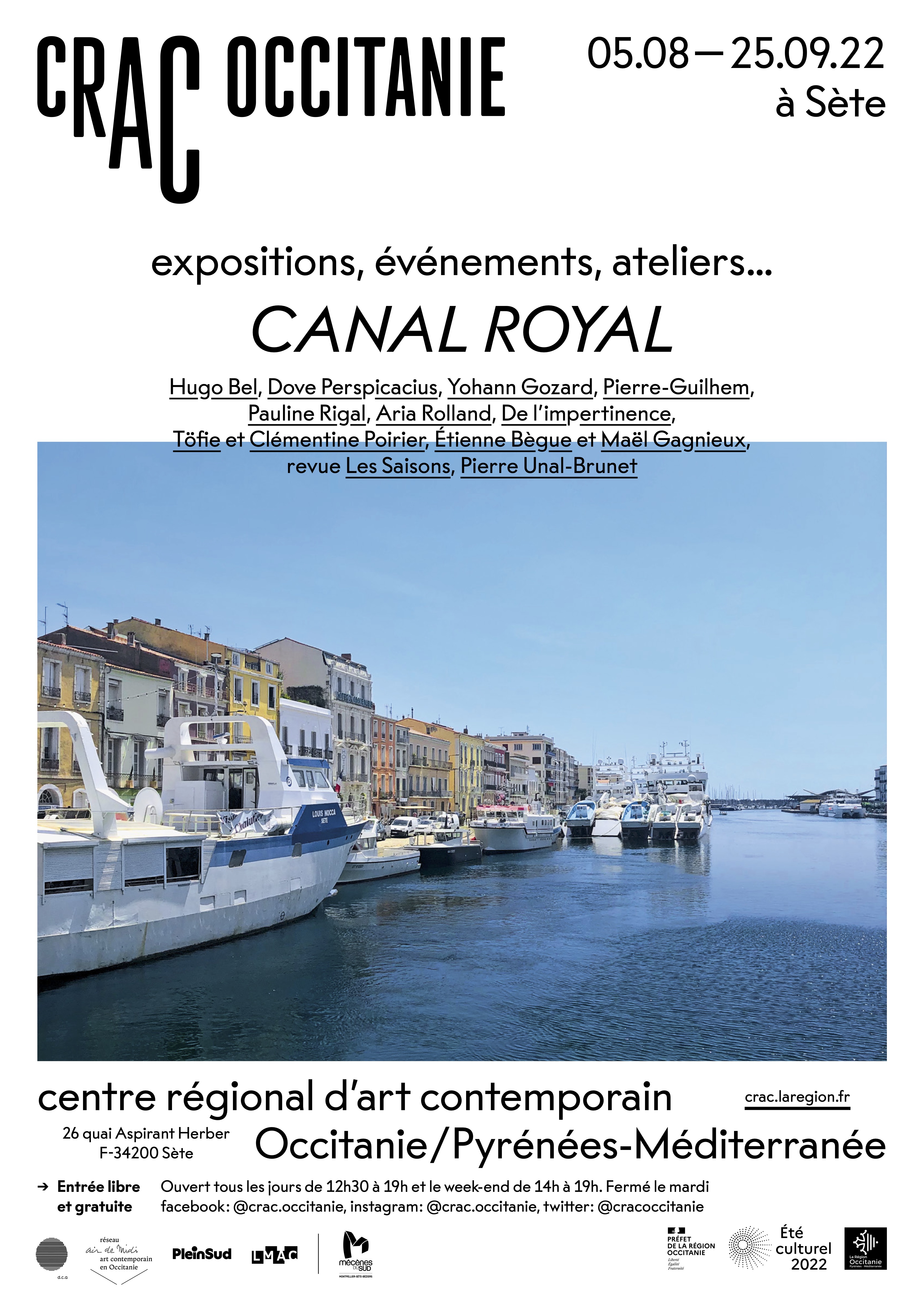 Programme CANAL ROYAL